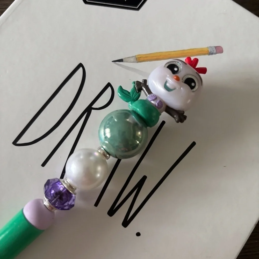 Disney Doorables: Olaf Retells: The Little Mermaid: Ariel with lamp handmade pen